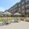 outdoor grills and picnic area with umbrella